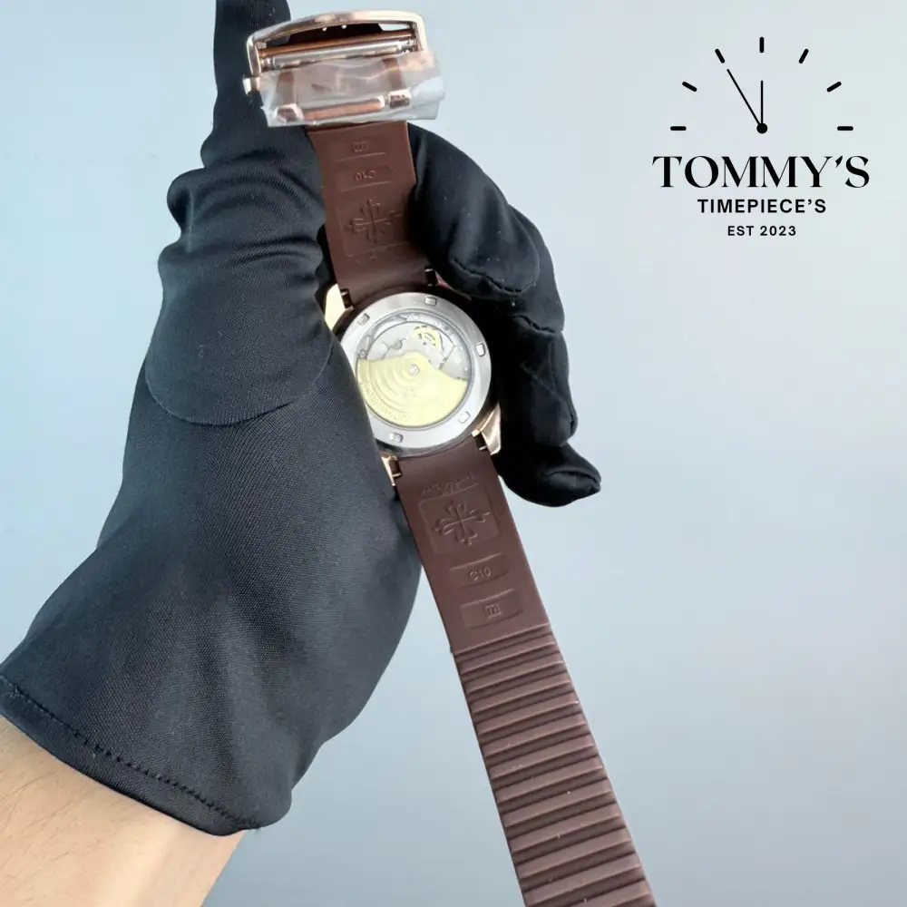 AAA+ Aquanaut Luce Annual Calendar Brown Dial 40mm Rubber Strap - Image 4