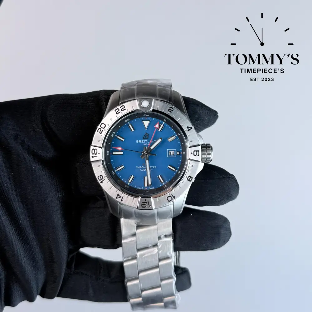 AAA+ Avenger Automatic GMT, 44mm Blue Dial