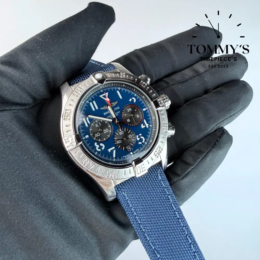 AAA+ Avenger B01 Chronograph, 45mm Blue Dial - Image 2