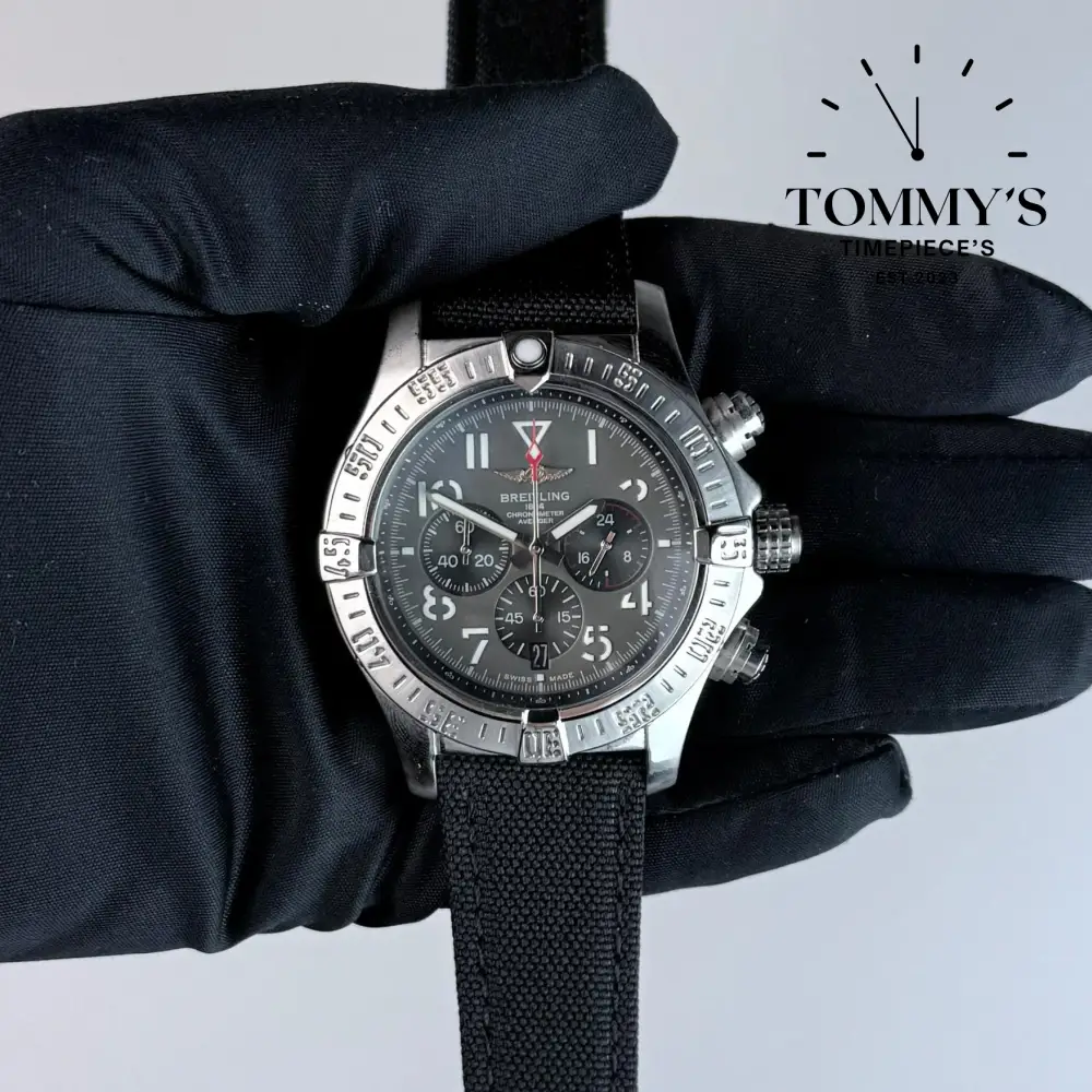 AAA+ Avenger B01 Chronograph, 45mm Grey Dial - Stainless Steel