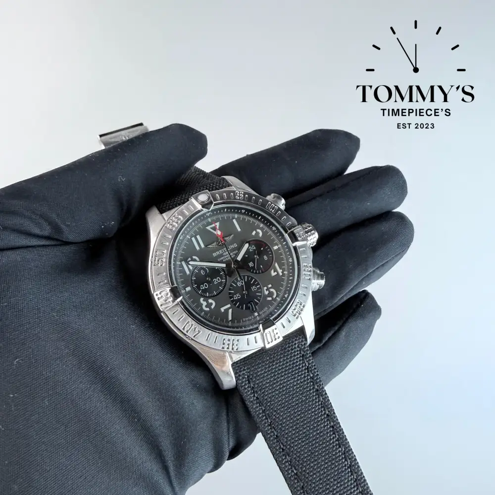 AAA+ Avenger B01 Chronograph, 45mm Grey Dial - Stainless Steel - Image 2