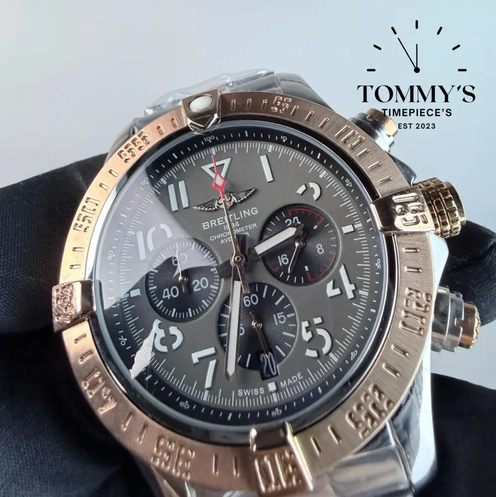 AAA+ Avenger B01 Chronograph, 45mm Grey Dial - Stainless Steel - Image 2