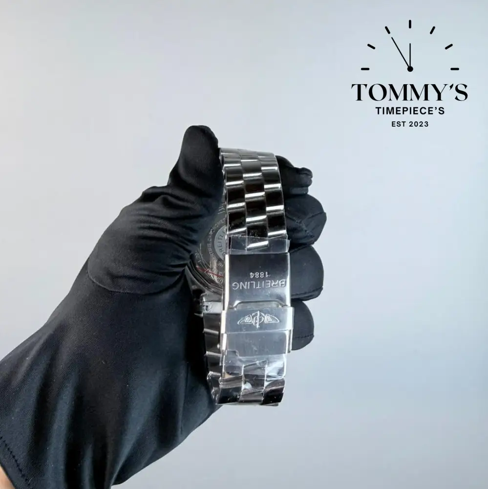 AAA+ Avenger Chronograph 45, Black Dial - Stainless Steel - Image 4