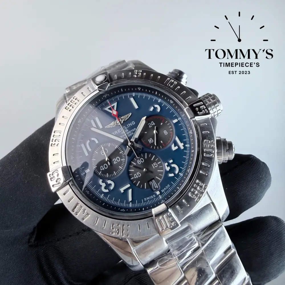 AAA+ Avenger Chronograph 45, Blue Dial - Stainless Steel - Image 2