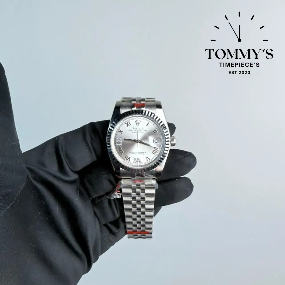 AAA+ Datejust, (116234) 36mm Silver Dial-Jubilee Bracelet (Fluted Bezel)