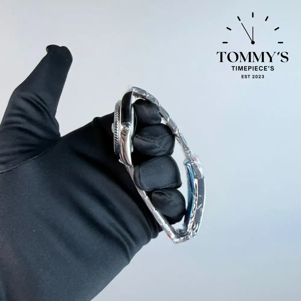 AAA+ Datejust (126234), 36mm Blue Motif Dial And Diamond Hour Markers-Oyster Bracelet (Fluted Bezel) - Image 3