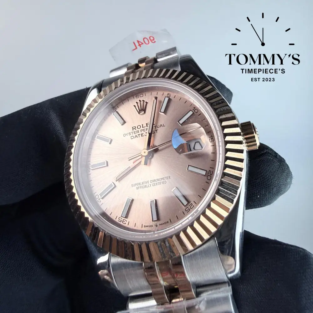 AAA+ Datejust (126331), 41mm Sundust Dial-Jubilee Bracelet (Fluted Bezel) - Image 2