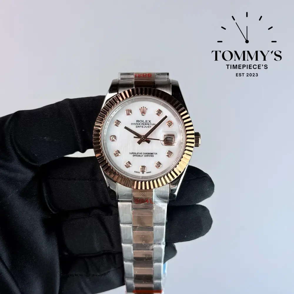 AAA+ Datejust (126331), 41mm White Dial-Oyster Bracelet (Fluted Bezel)