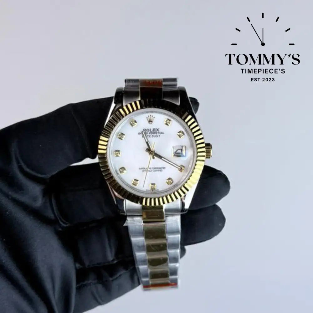 AAA+ Datejust (126333), 41mm White Dial-Oyster Bracelet (Fluted Bezel)