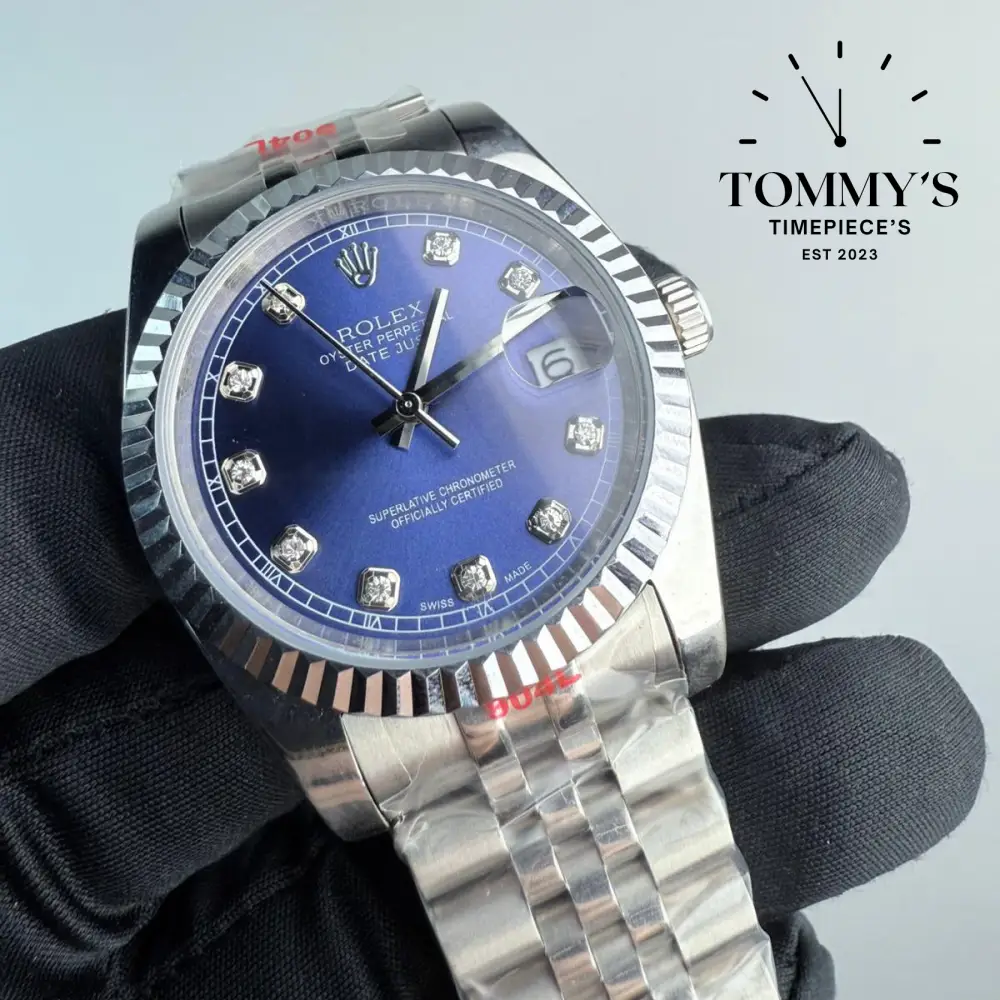 AAA+ Datejust, (126334) 36mm Violet Dial-Jubilee Bracelet (Fluted Bezel) - Image 2