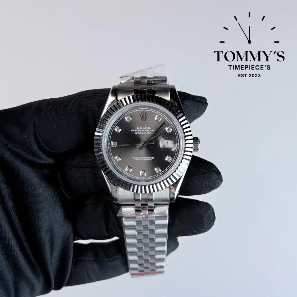 AAA+ Datejust (126334) 41mm Grey Dial- Jubilee Bracelet (Fluted Bezel)