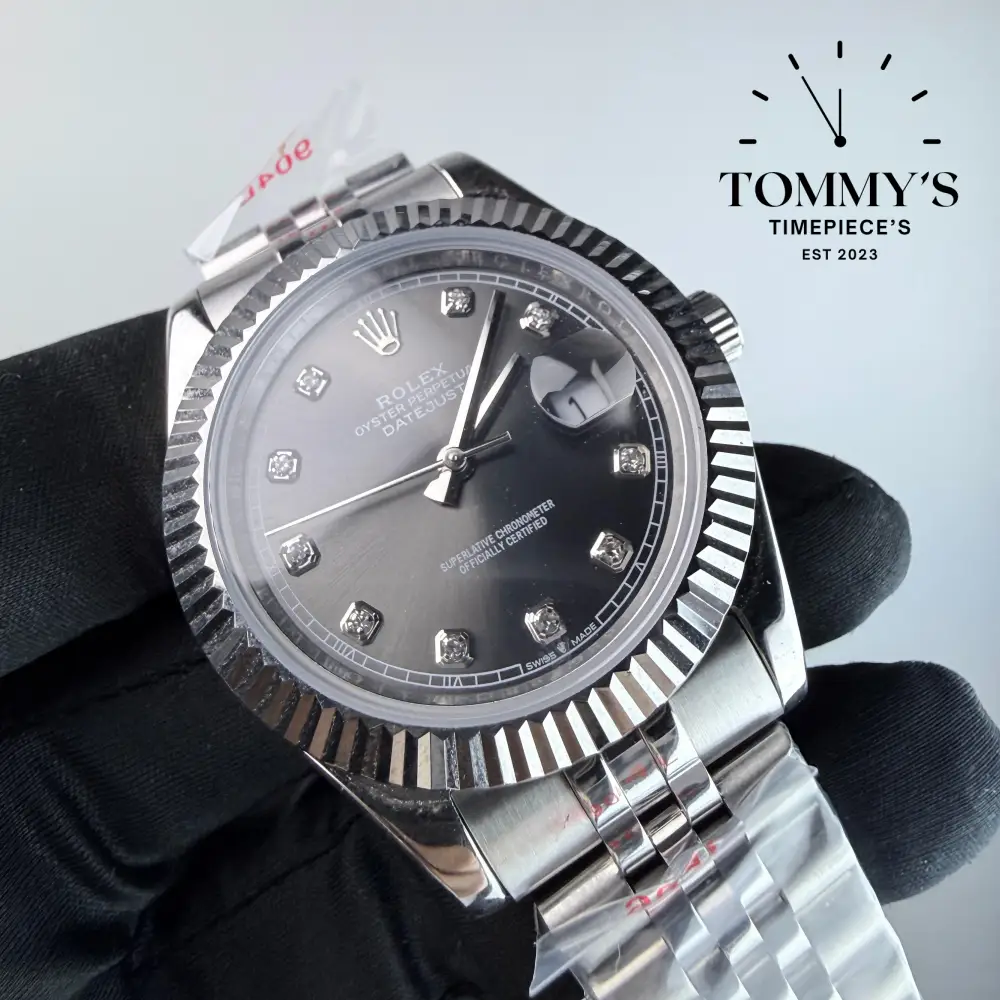 AAA+ Datejust (126334) 41mm Grey Dial- Jubilee Bracelet (Fluted Bezel) - Image 2