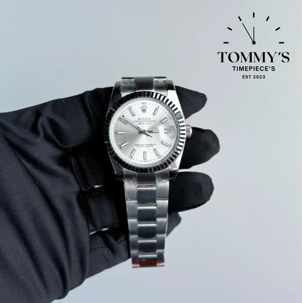 AAA+ Datejust, (126334) 36mm White Dial-Oyster Bracelet (Fluted Bezel)