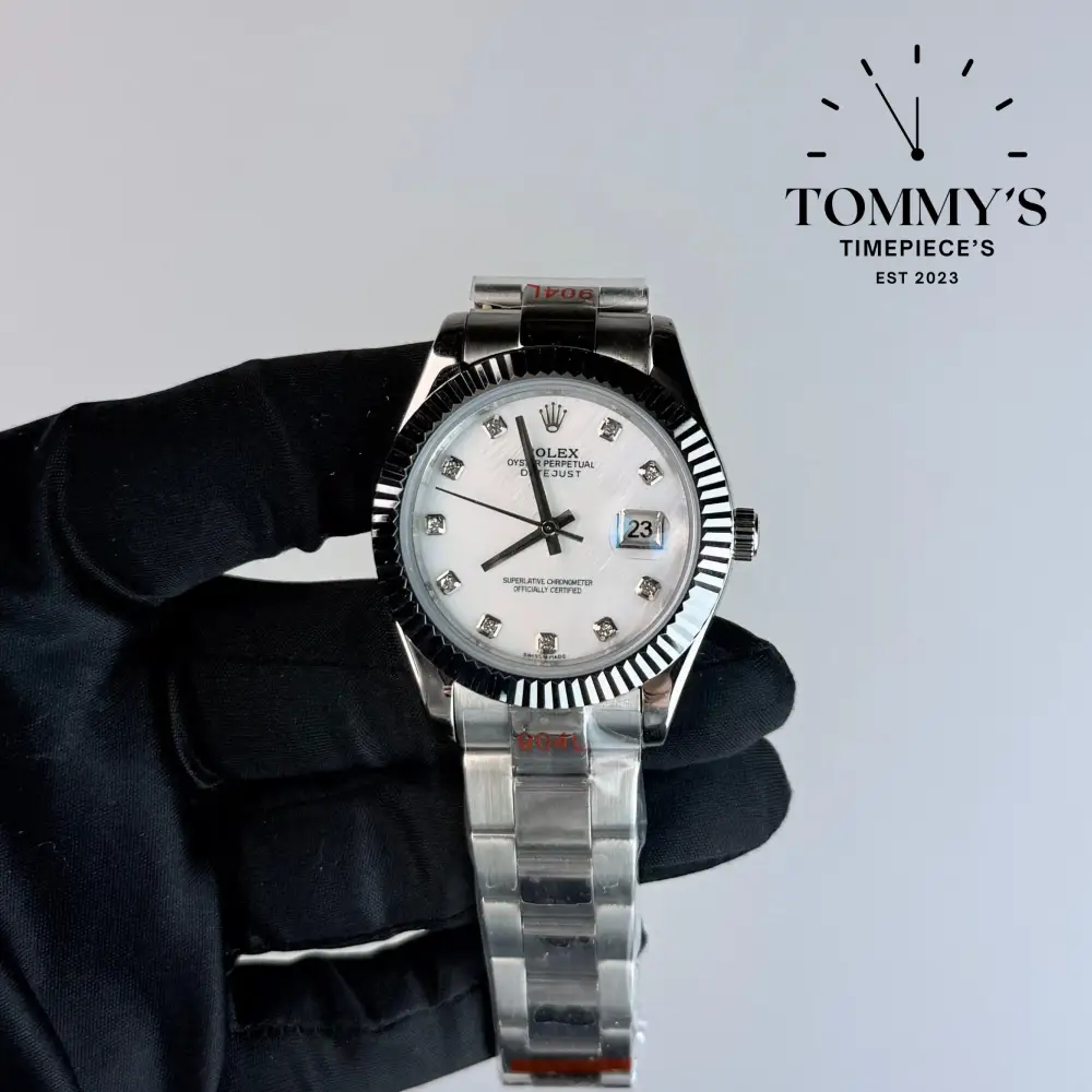 AAA+ Datejust (126334), 36mm White Dial-Oyster Bracelet (Fluted Bezel)