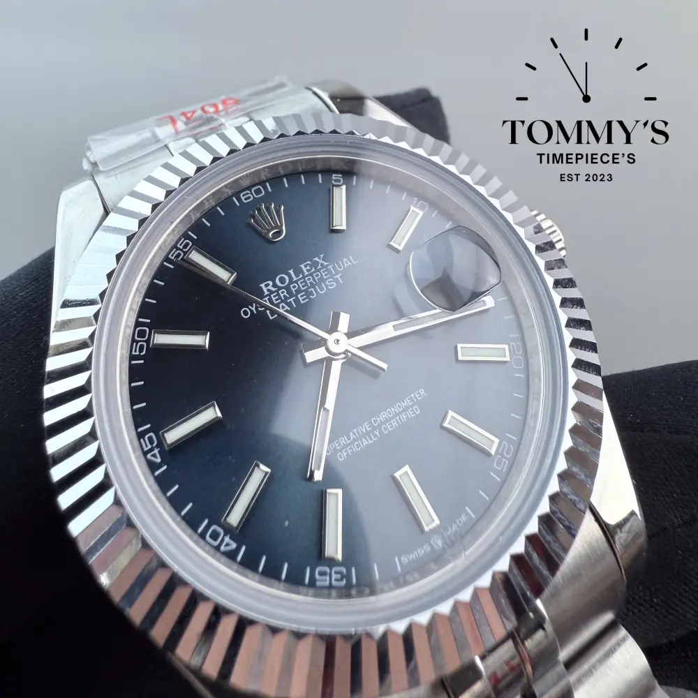 AAA+ Datejust, (126334) 41mm Blue Dial-Jubilee Bracelet (Fluted Bezel) - Image 2