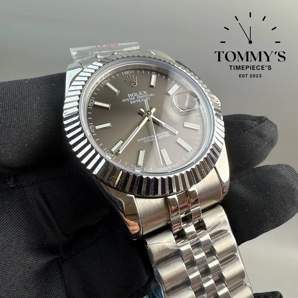 AAA+ Datejust, (m126334-0002) 41mm Rhodium Dial-Jubilee Bracelet (Fluted Bezel) - Image 2