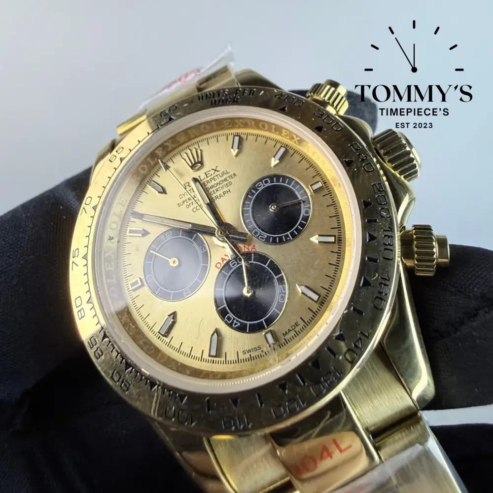AAA+ Daytona Cosmograph (126508) 40mm Gold Dial-Oyster Bracelet - Image 2