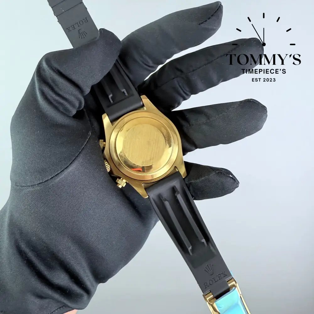 AAA+ Daytona, (126518LN) 40mm Tiffany Dial-Rubber Strap (Ceramic Bezel) - Image 4