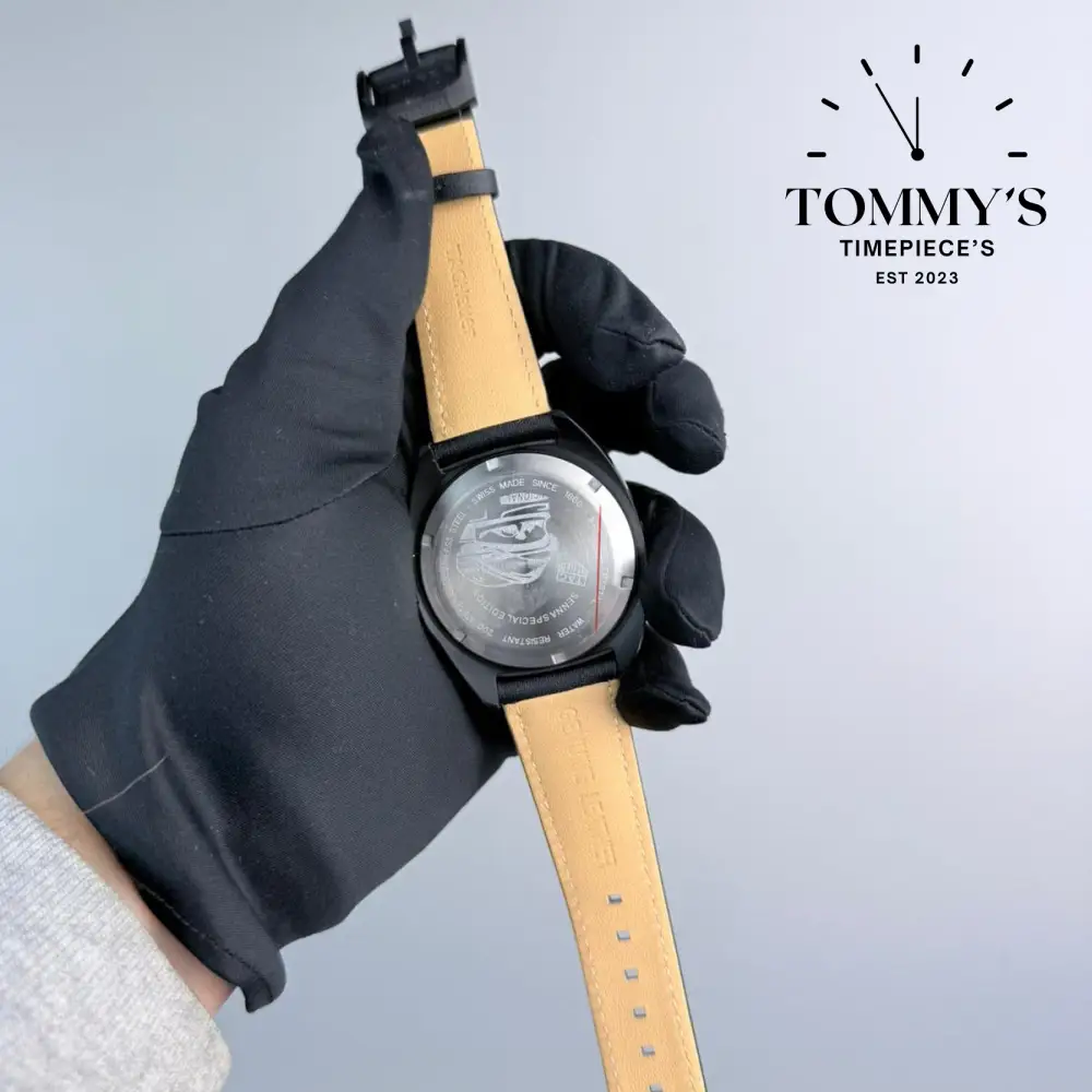 AAA+ Formula 1 Senna Special Edition (CAZ201D.BA0633), 43mm Anthracite Sunray Dial-Leather Strap (Black Bezel) - Image 3