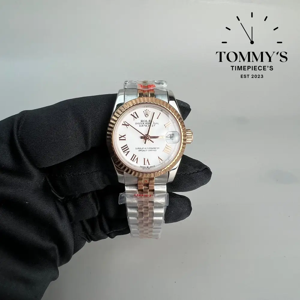 AAA+ Datejust, (279171) 28mm Dial-Jubilee Bracelet (Bimetal Everose Gold Bezel two-tone)