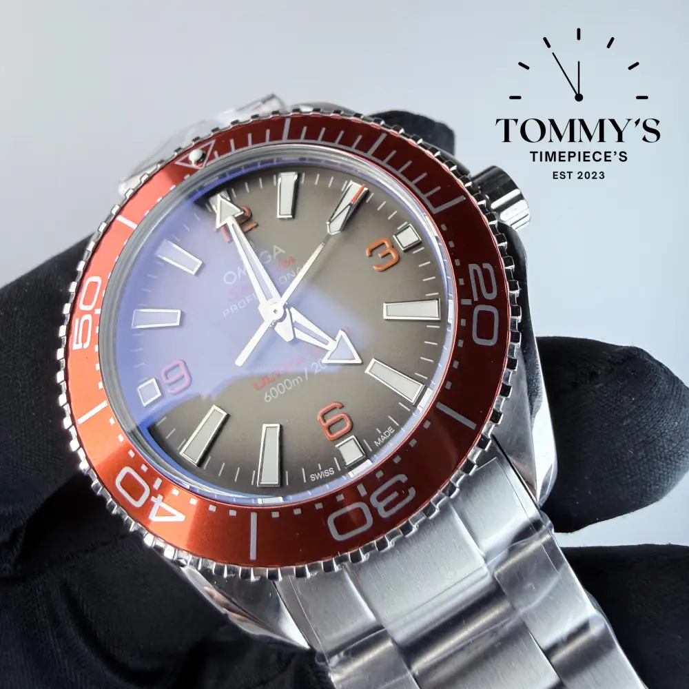 AAA+ Omega Seamaster Planet Ocean 6000M Ultra Deep 45.5mm, Grey Dial - Steel Bracelet - Image 2