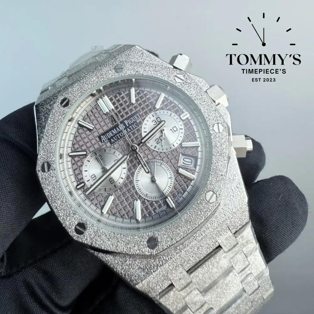AAA+ Royal Oak Frosted Chronograph, 41mm Champagne Dial - Image 2