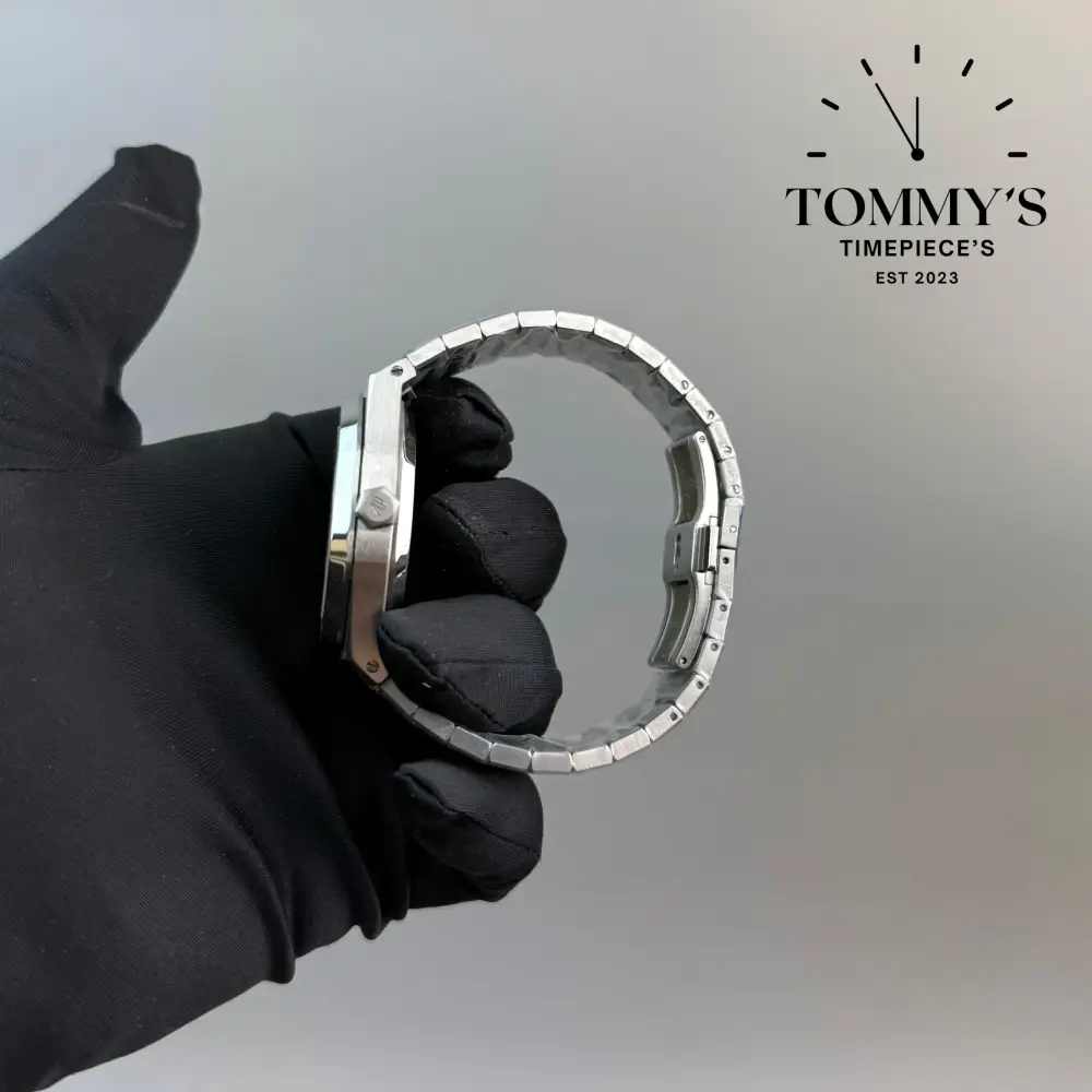 AAA+ Royal Oak (Skeleton), 41mm Openworked Dial-Stainless Steel Bracelet (Silver Bezel) - Image 3