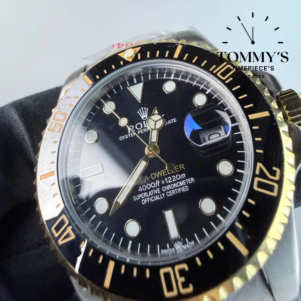 AAA+ Sea-Dweller (126603) 43mm Black Dial-Oyster Bracelet (Black Bezel) - Image 2