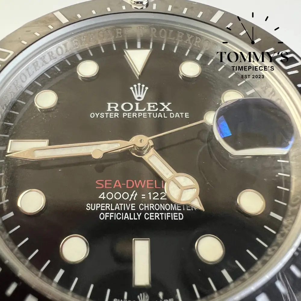 AAA+ Sea-Dweller Submariner, (126600) 43mm Black Dial-Oyster Bracelet (Black Bezel) - Image 2