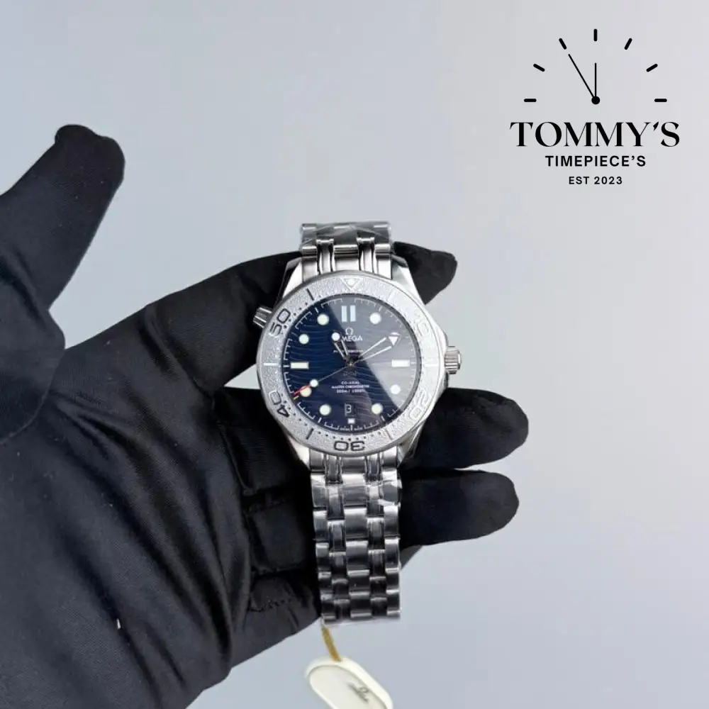 AAA+  Seamaster Diver 300M "Beijing 2022" Special Edition, 42mm Blue Dial