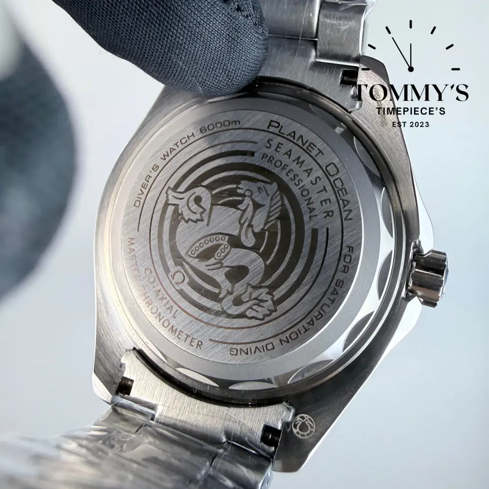 AAA+ Seamaster Planet Ocean 6000m Ultra Deep 45.5mm, Blue Dial - Steel Bracelet - Image 4