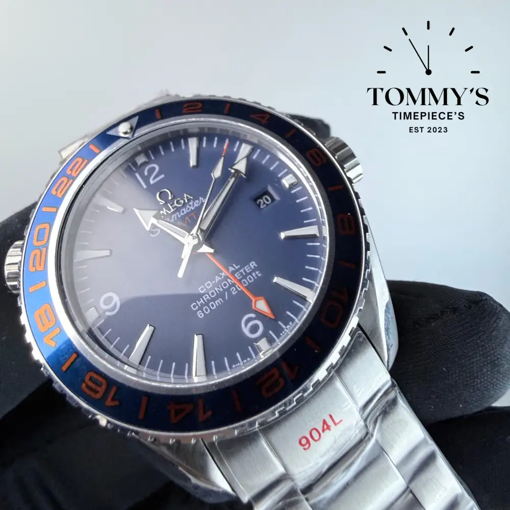 AAA+ Seamaster Planet Ocean 600M Co-Axial GMT "GoodPlanet", 43.5mm Blue Dial - Image 2