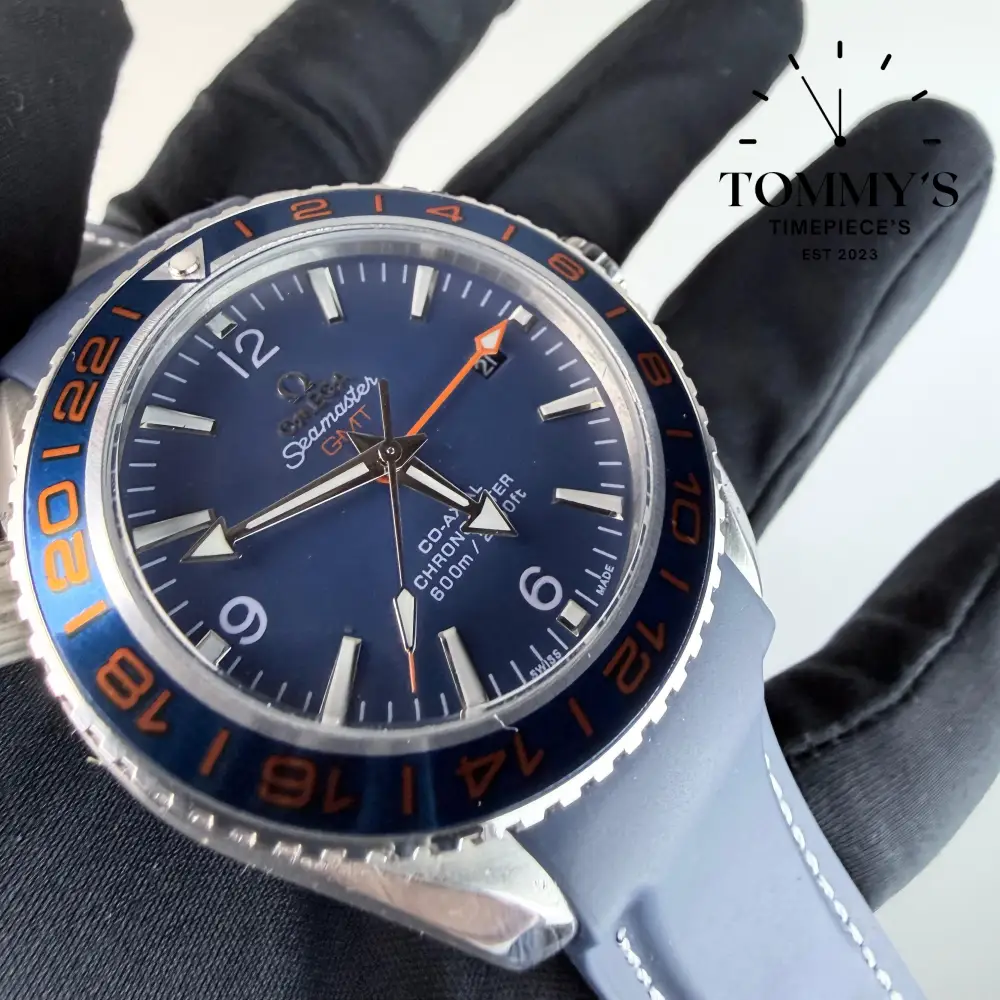 AAA+ Seamaster Planet Ocean 600M Co-Axial GMT "GoodPlanet", 43.5mm Blue Dial - Image 2