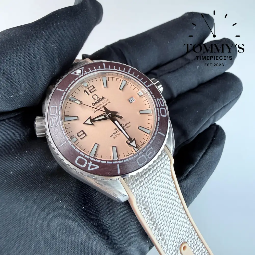 AAA+ Seamaster Planet Ocean 600M Co-Axial Master Chronometer, 43.5mm Linen Dial - Image 2