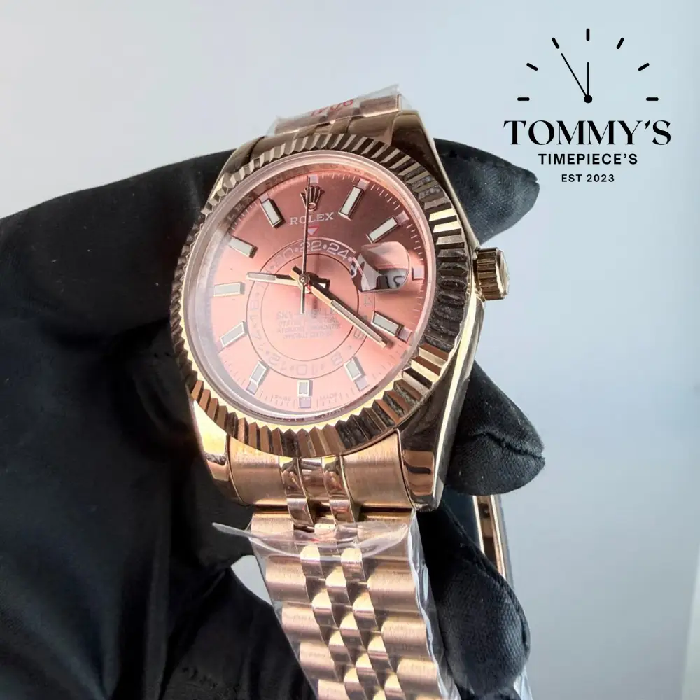 AAA+ Skydweller (336935) 42mm Chocolate Dial- Jubilee Bracelet (Fluted Bezel) - Image 2