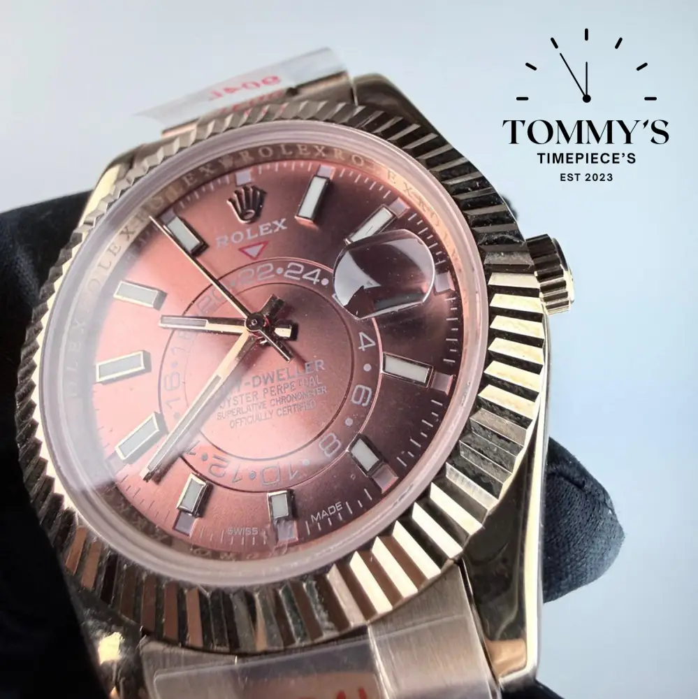 AAA+ Skydweller (336935) 42mm Chocolate Dial- Oyster Bracelet (Fluted Bezel) - Image 2