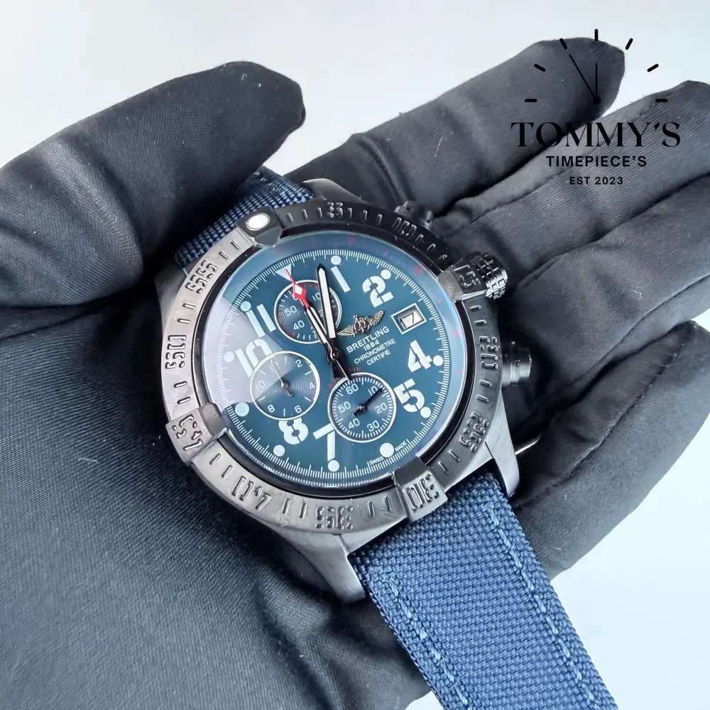 AAA+ Super Avenger Chronograph 48 Night Mission, Blue Dial - Image 2