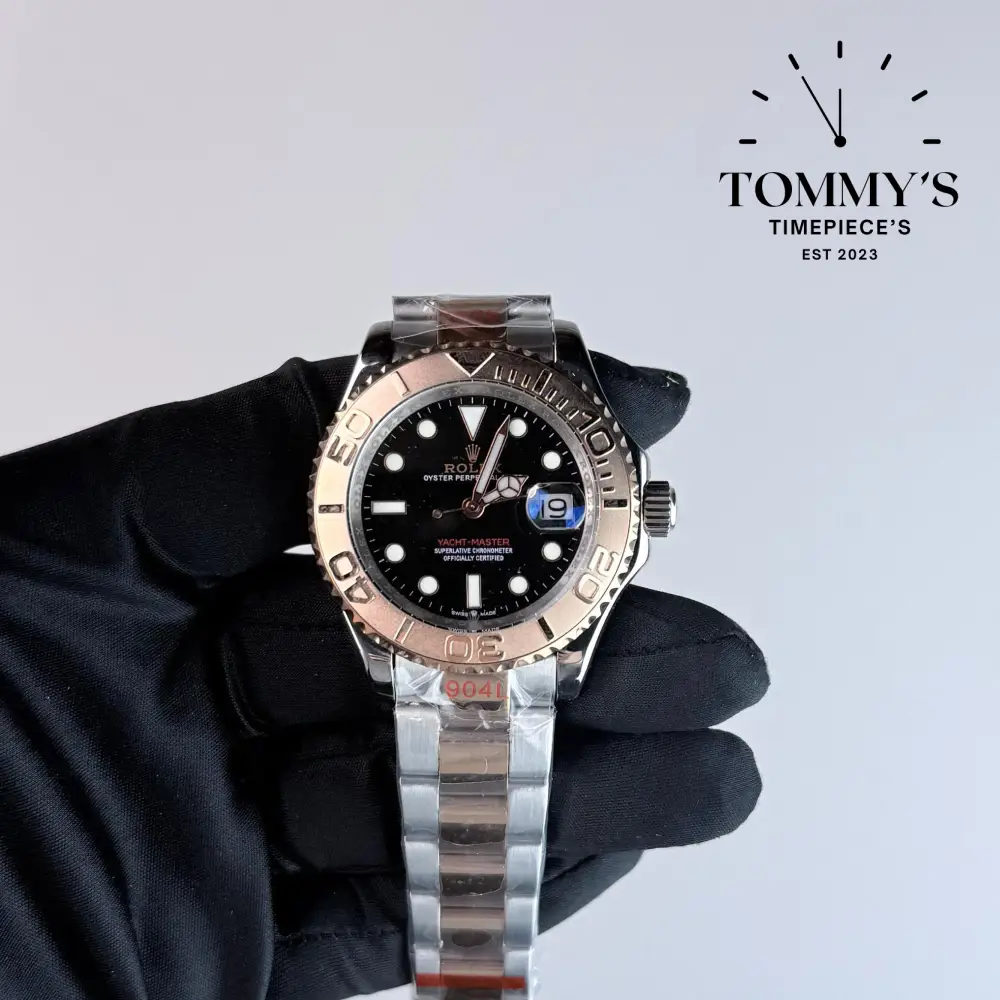 AAA+ Yacht-Master (126621) 40mm Black Dial-Oyster Bracelet