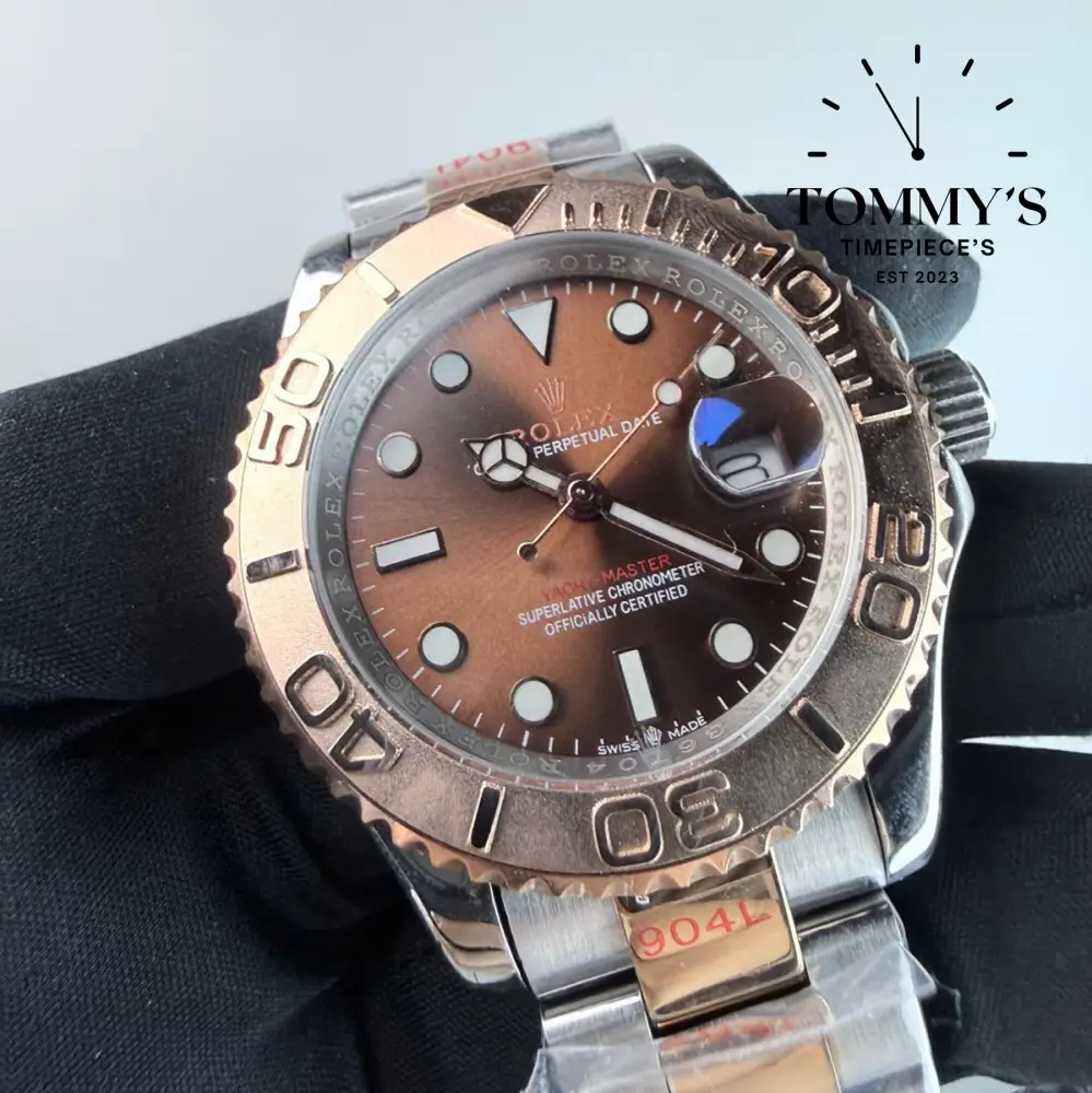 AAA+ Yacht-Master (126621) 40mm Chocolate Dial-Oyster Bracelet - Image 2