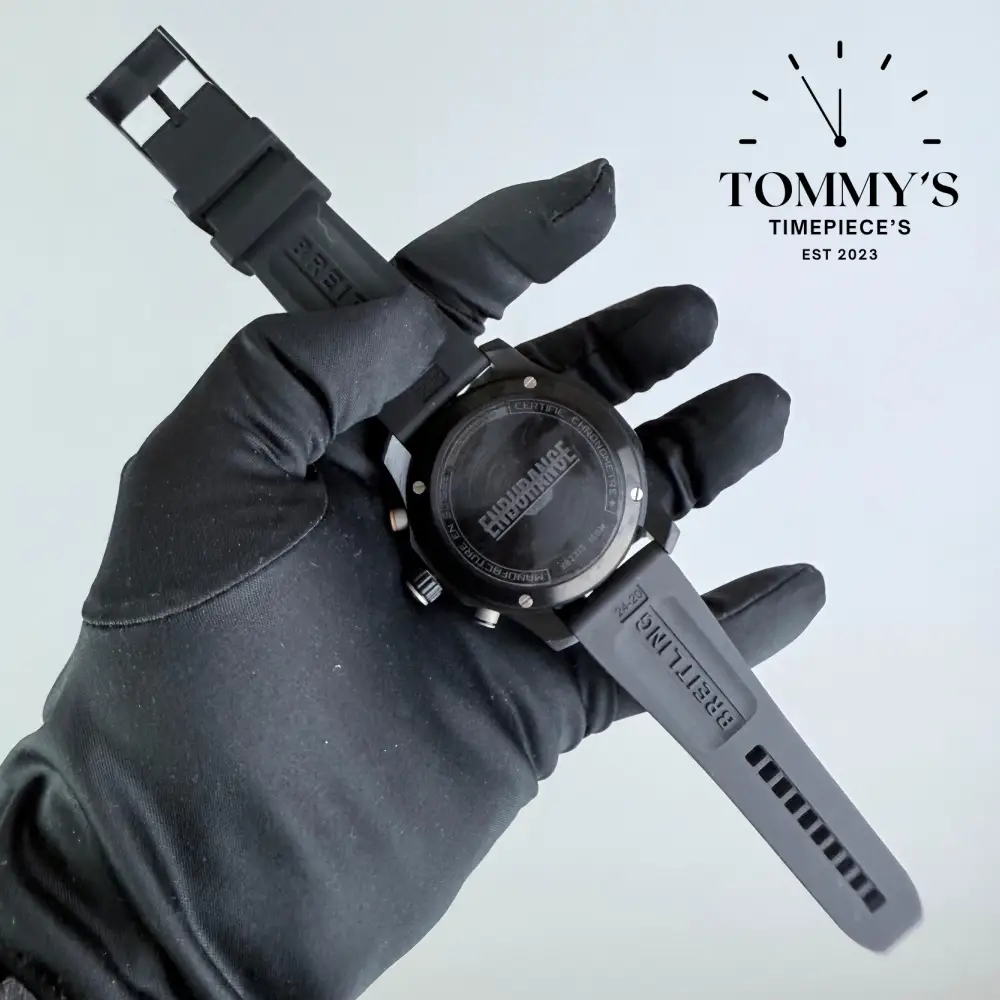 Clone Endurance Pro (Iron Man Edition), 44mm Black Dial-Black Rubber Strap (Black Bezel) - Image 3