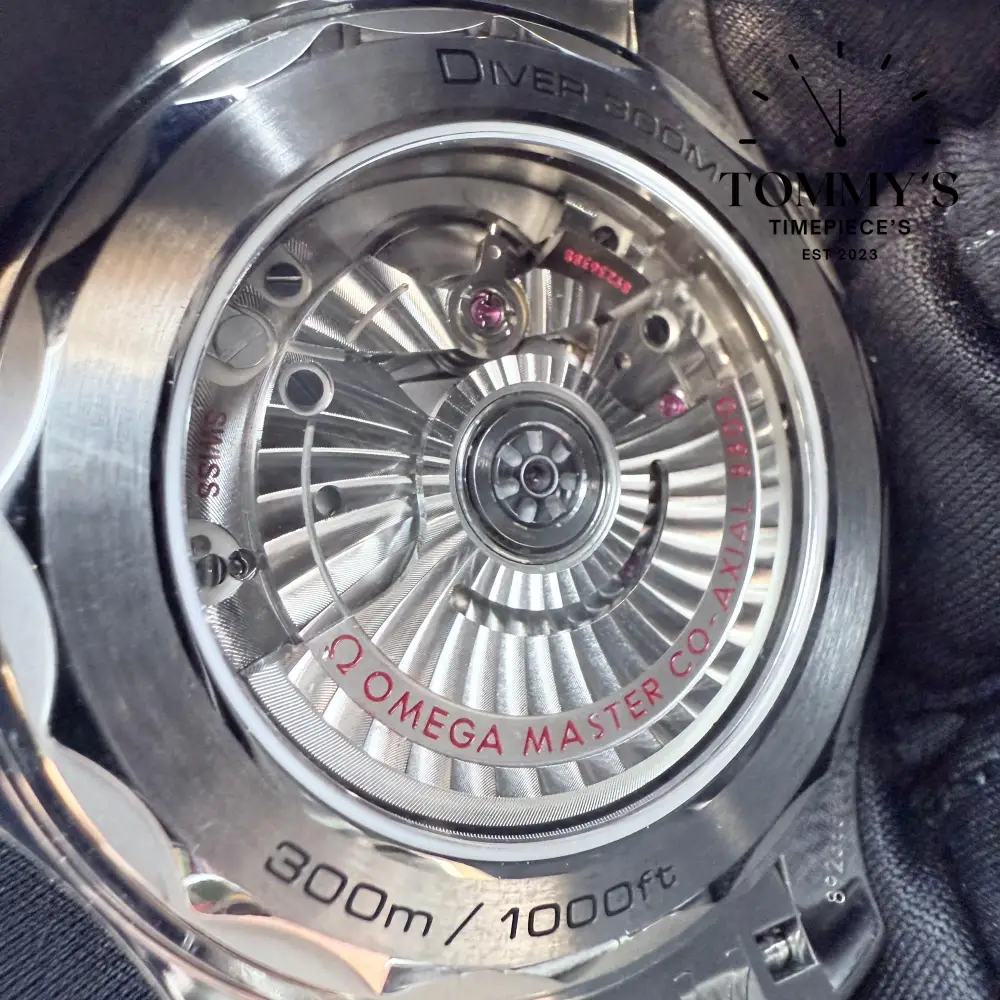 VSF Superclone Seamaster Diver 300M, 42mm Black Ceramic Wave Dial-Steel Bracelet (Black Ceramic Bezel) - Image 5