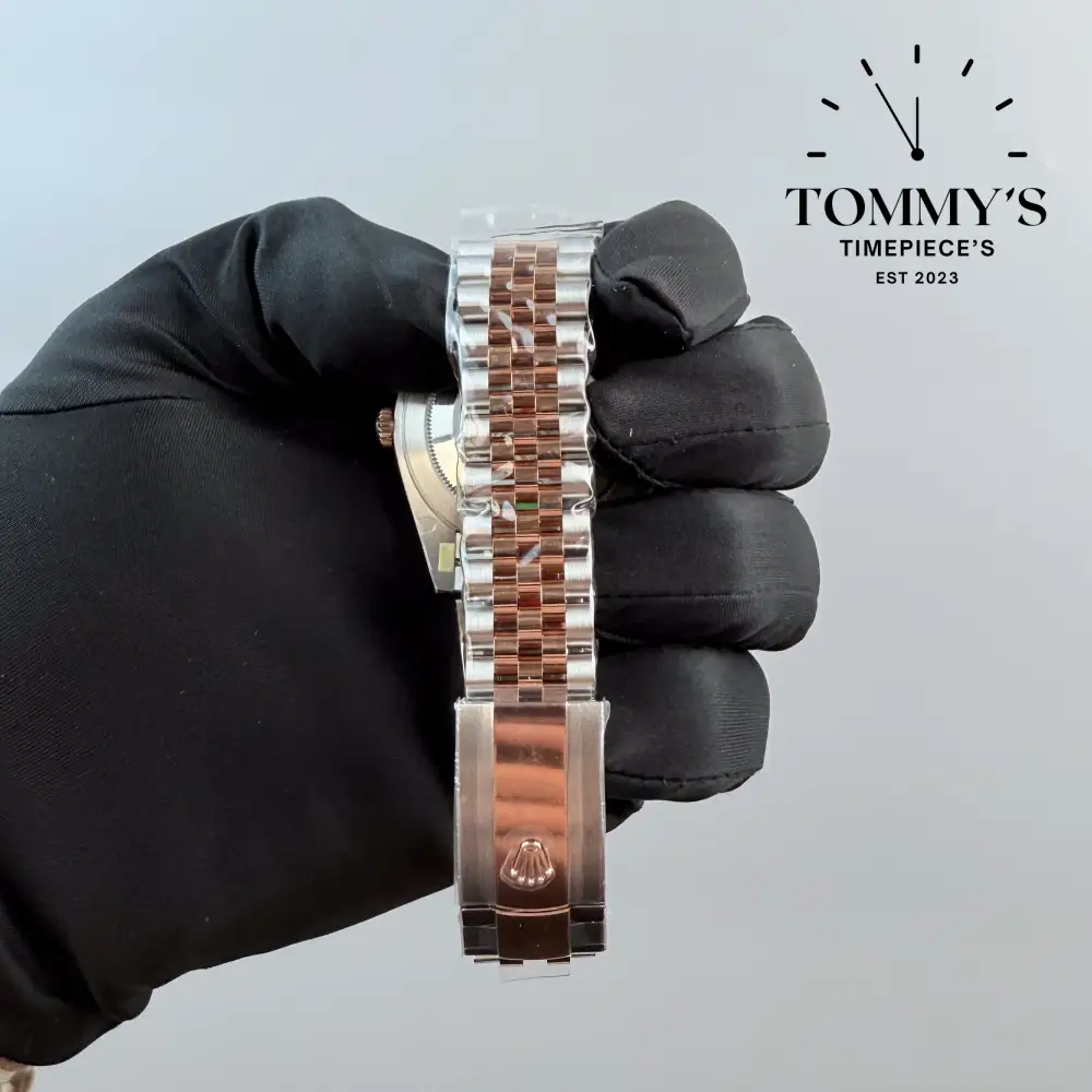 Superclone Datejust 41, (126331) 41mm Chocolate Diamond Dial-Jubilee Bracelet (Fluted Bezel) - Image 4