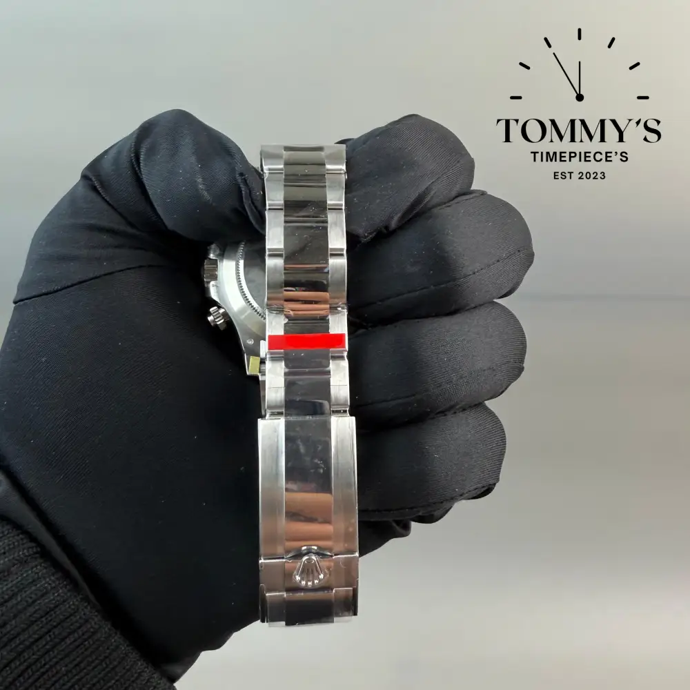 VSF Superclone Daytona, (116506) 40mm Ice Blue Dial-Platinum Oyster Bracelet (Chestnut Brown Bezel) - Image 5