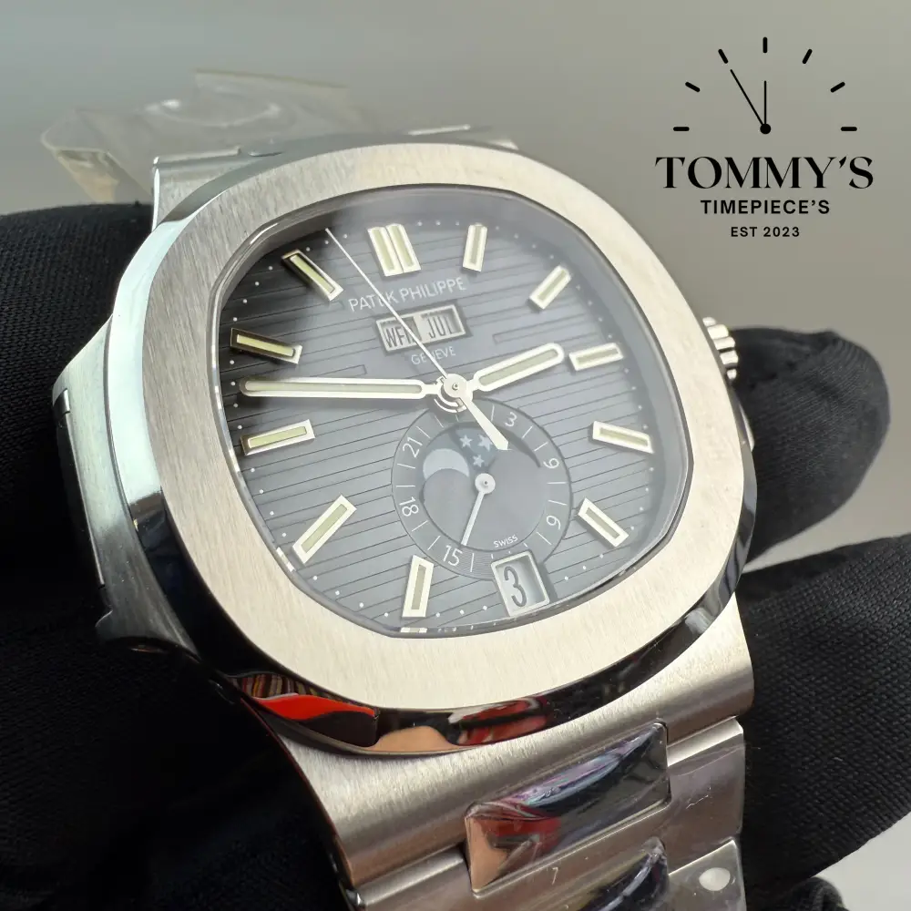 PPF Superclone Nautilus Annual Calender Moon Phase 5726/1A-014 With Free Watch Pin Pusher Setter - Image 2