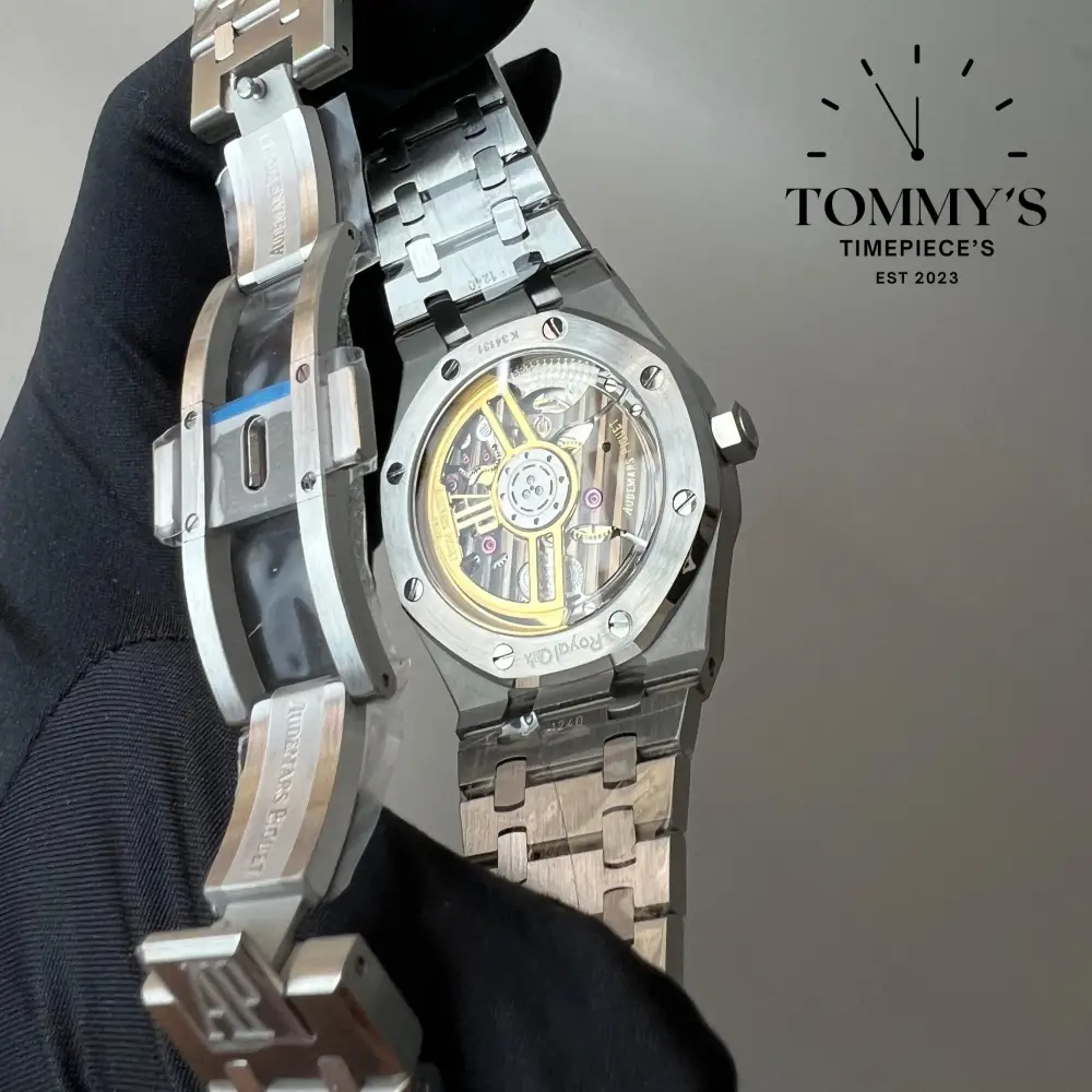 Superclone Royal Oak Selfwinding, (15500ST.OO.1220ST.04) 41mm Silver-toned Dial-Steel Bracelet - Image 4