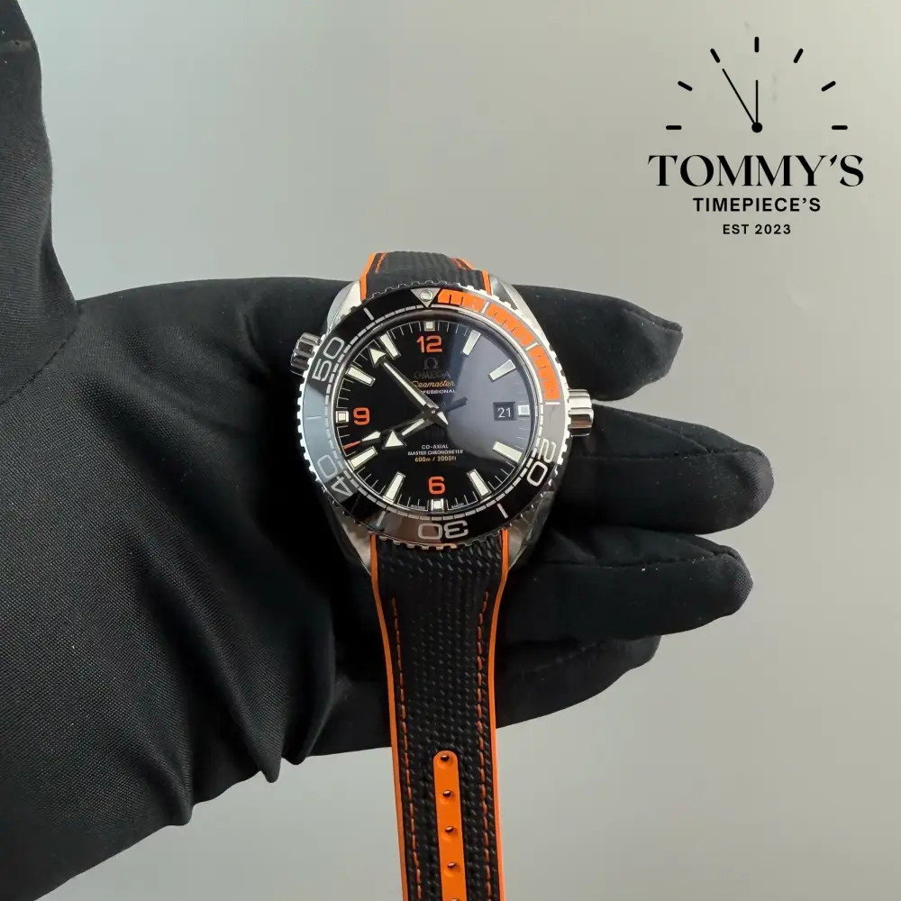 VSF Superclone Seamaster Planet Ocean 600M, 43.5mm Black Ceramic Dial-Rubber Strap