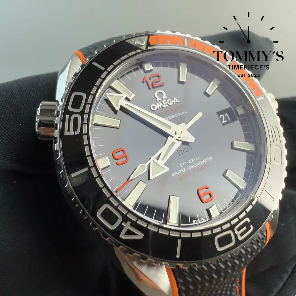 VSF Superclone Seamaster Planet Ocean 600M, 43.5mm Black Ceramic Dial-Rubber Strap - Image 2