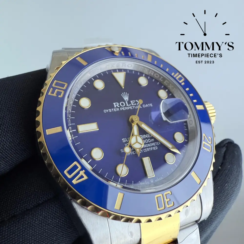 VSF Superclone Submariner Date, (126613LB) 41mm Royal Blue Dial-Oyster Bracelet (Yellow Rolesor) - Image 2