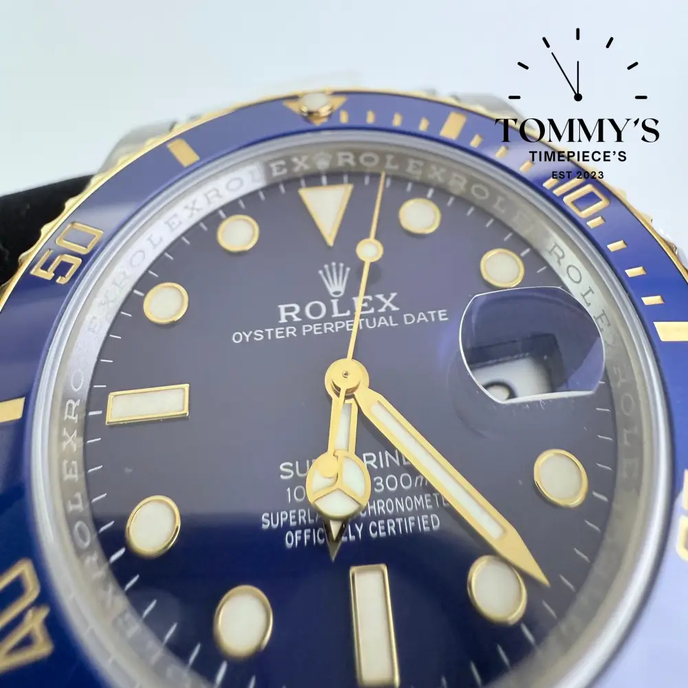 VSF Superclone Submariner Date, (126613LB) 41mm Royal Blue Dial-Oyster Bracelet (Yellow Rolesor) - Image 6